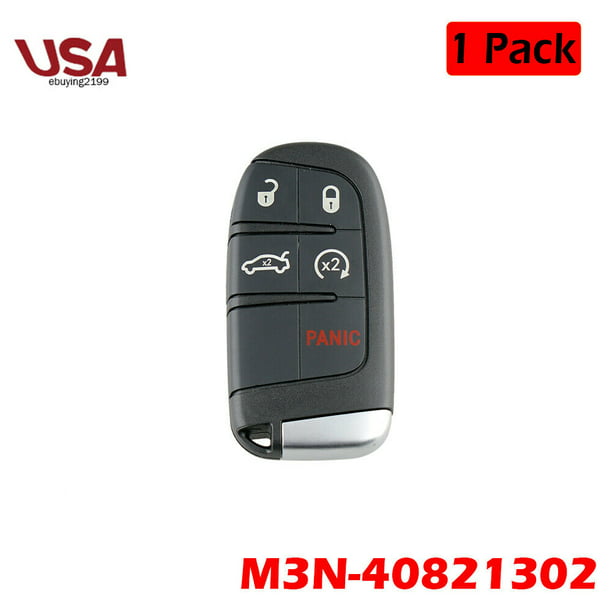 M3N-40821302 Red Replacement Remote Key Fob 4B for Chrysler 300 2011 2012 2018